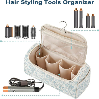 RSRSLEII Bolsa de viaje acolchada para herramientas para el cabello...