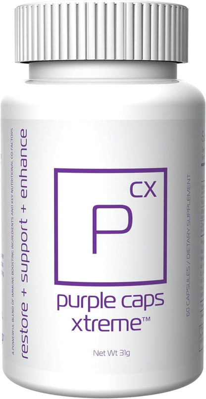 Global Purple Caps Xtreme - Suplemento con vitaminas y minerales de...