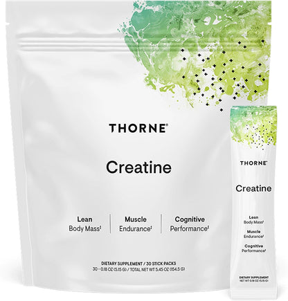THORNE Creatina - Polvo de monohidrato de creatina micronizado - Ap...