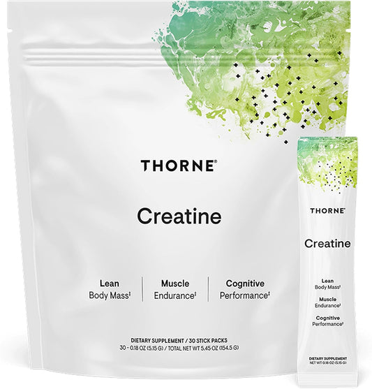 THORNE Creatina - Polvo de monohidrato de creatina micronizado - Ap...