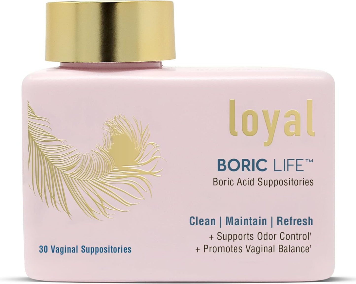 Loyal Boric Life - Supositorios vaginales de ácido bórico - 600 mg...
