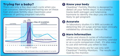 Monitor de fertilidad de ClearBlue, NA, Azul, 1, 1