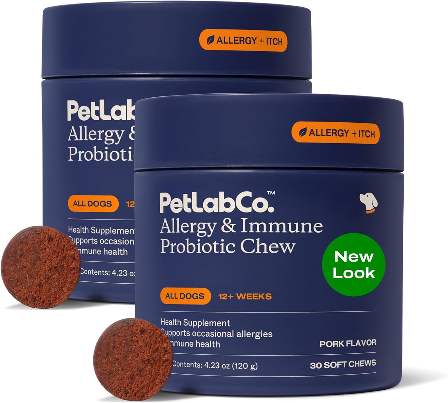 PetLab Co. Probióticos para alergias e inmunidad para perros, apoyo...