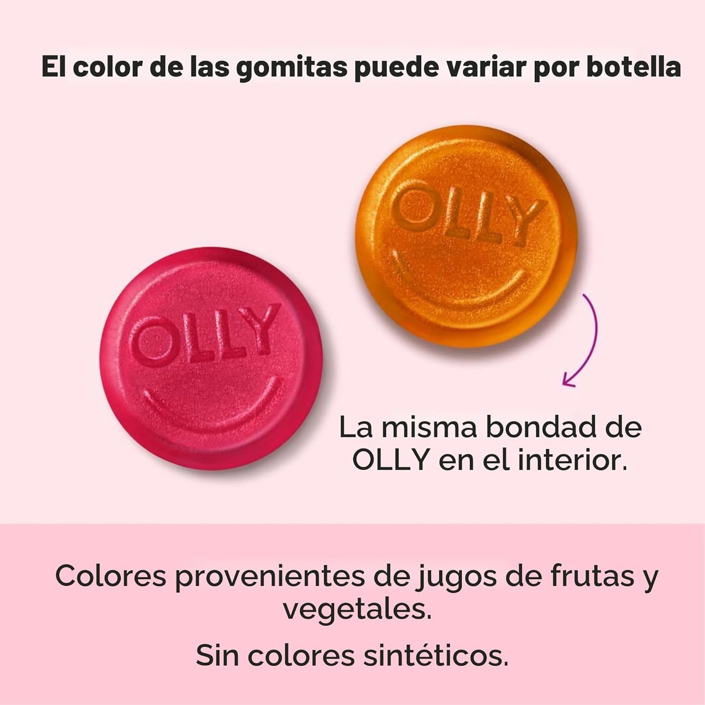 OLLY Undeniable Beauty - Gomitas de belleza para el cabello, piel,...