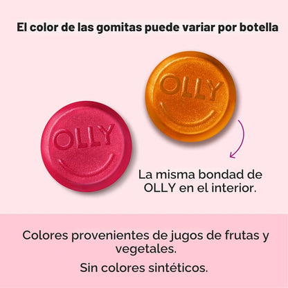 OLLY Undeniable Beauty - Gomitas de belleza para el cabello, piel,...