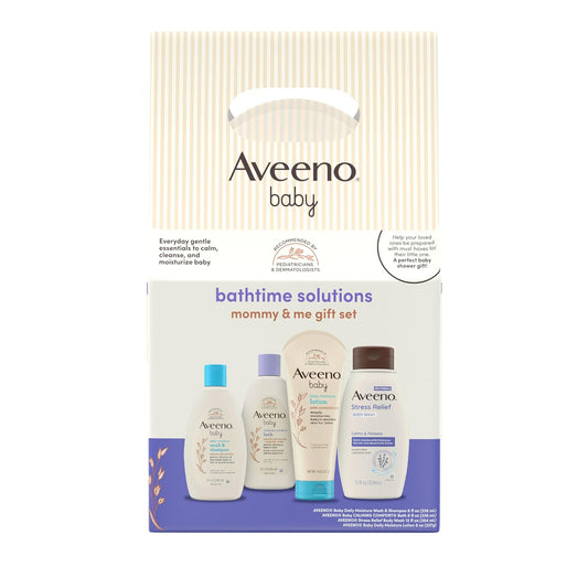 Aveeno Baby Bathtime Solutions Mommy &amp; Me - Set de regalo para...