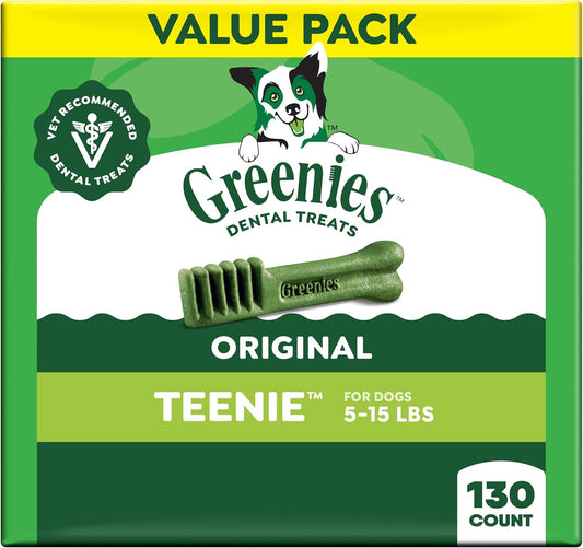 Greenies - Golosinas naturales para la salud dental de perros chiqu...