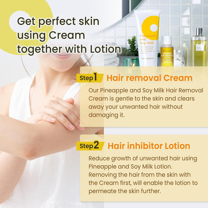 SUZUKI HERB LABORATORY Crema depilatoria (8.1 onzas \/ 8.11 oz) y l...