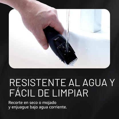Panasonic depiladora inalámbrica para barba para hombres con dial d...