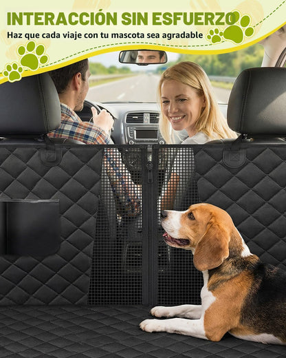 Funda de asiento de coche para perros, funda de asiento para perros...