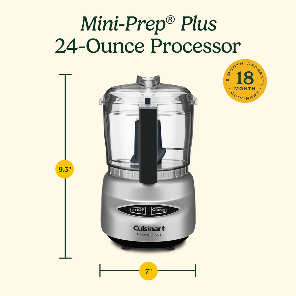 Cuisinart Mini-Prep Plus - Procesador de alimentos, procesador de a...