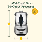 Cuisinart Mini-Prep Plus - Procesador de alimentos, procesador de a...