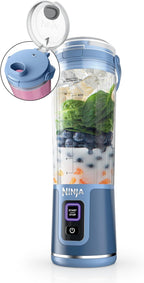 Ninja Blast Batidora portátil, inalámbrica, recipiente de 18 onzas,...