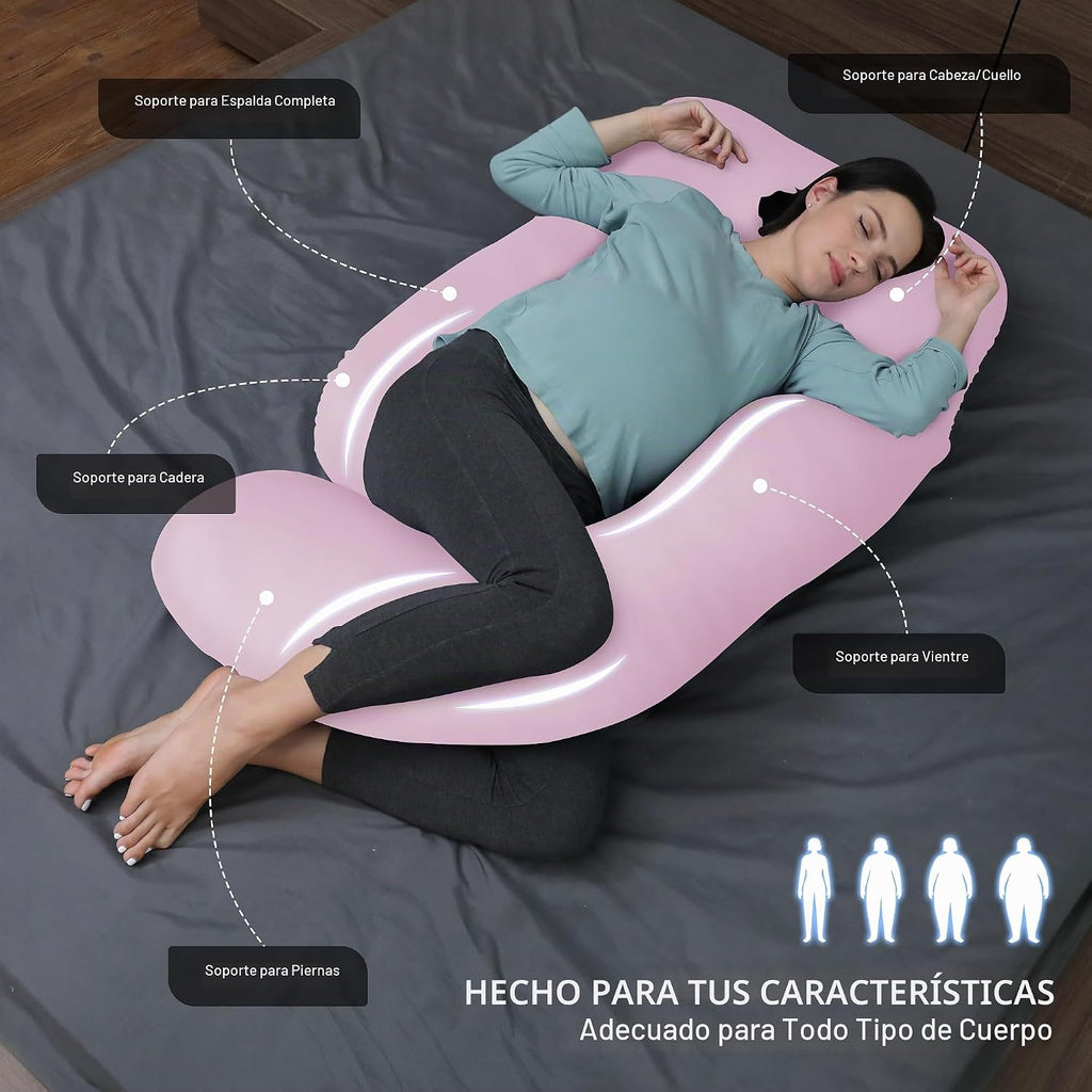 MOON PARK - Almohadas de embarazo y maternidad de cuerpo completo p...