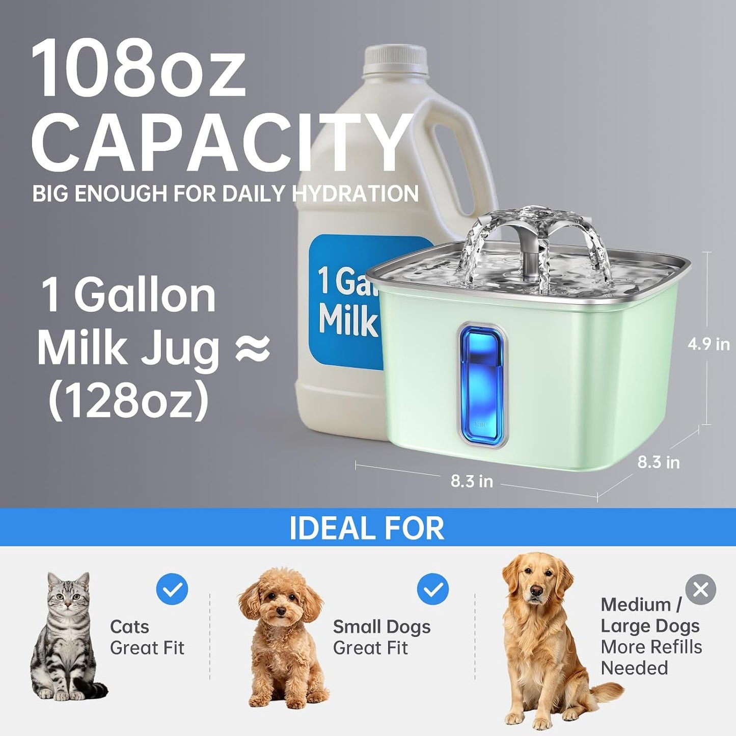 Veken - Ganador del Premio a la Innovación, Fuente de Agua para Gat...
