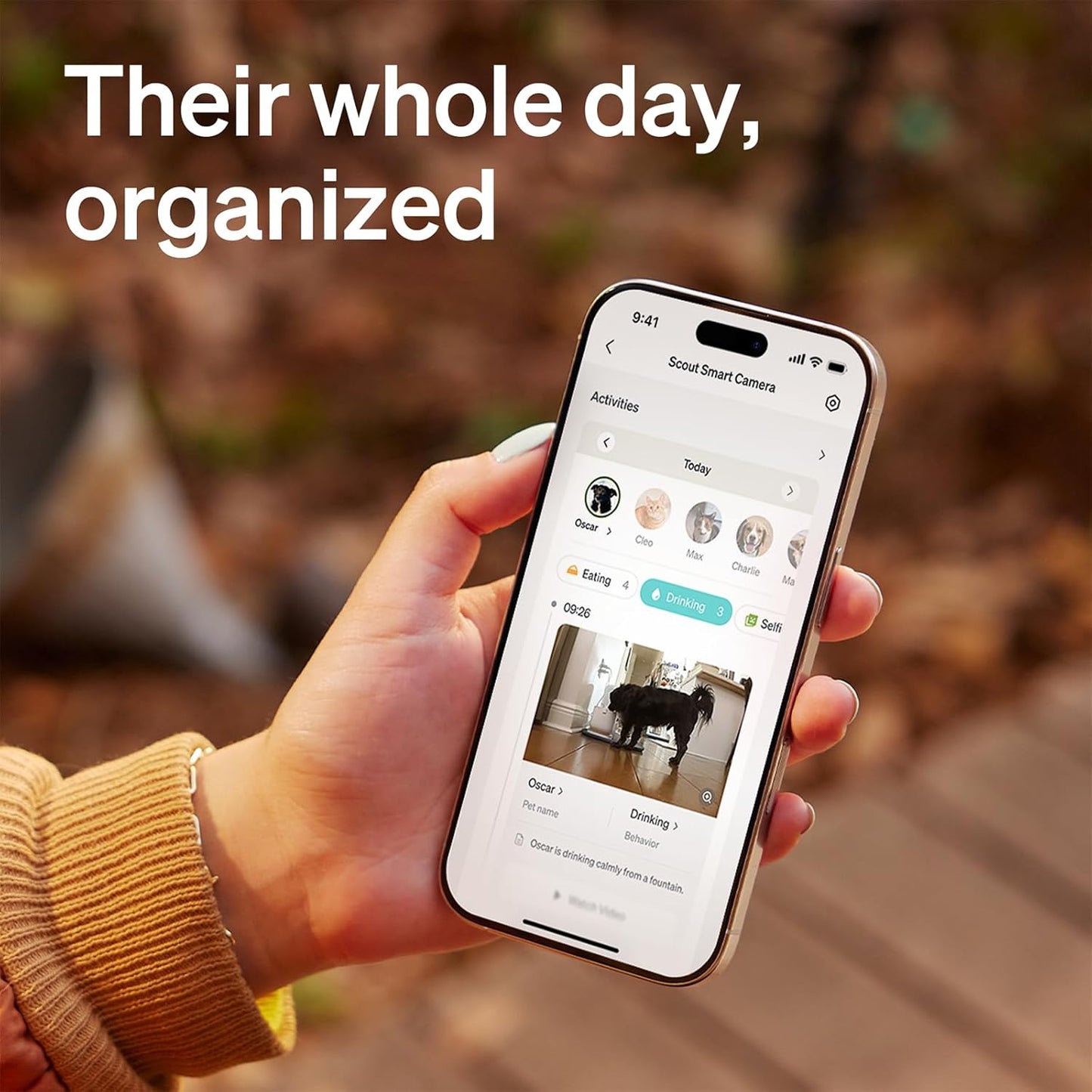 PETLIBRO AI Cámara para mascotas con aplicación de teléfono para in...