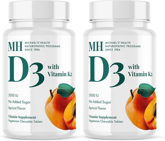 Michael's Health Naturopathic Programs Vitamina D3 con K2 \u201...