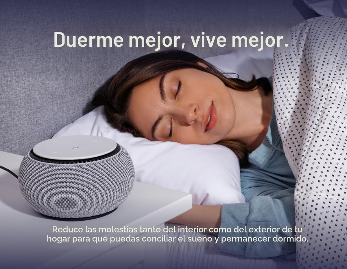 Máquina de Sonido de Ruido Blanco Inteligente SNOOZ - Ventilador Re...