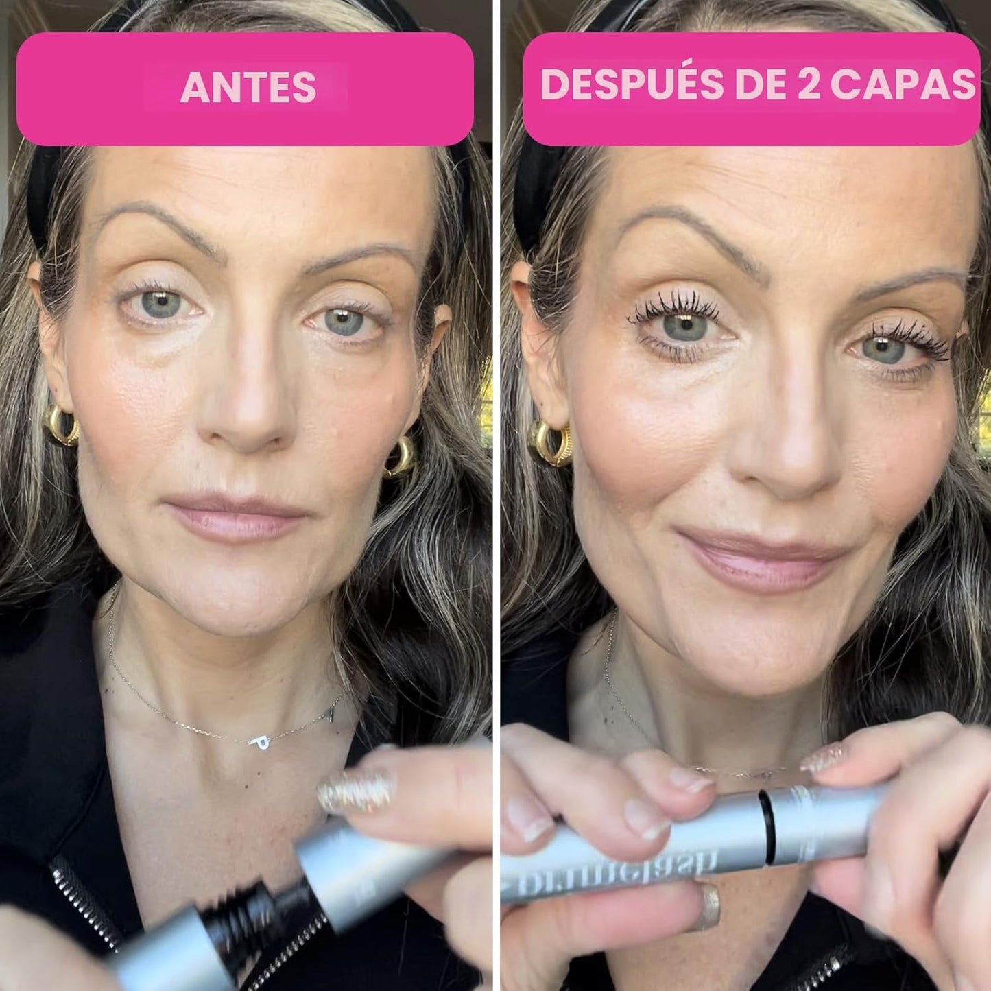 Prime Prometics Máscara PrimeLash para mujeres mayores, voluminizad...