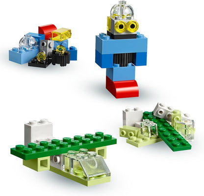 LEGO Classic Maleta creativa 10713 - Incluye estuche organizador de almacenamiento con divertidos y coloridos bloques de construcción, juguete de aprendizaje preescolar para niños, niños y niñas a