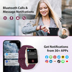 Reloj inteligente para mujeres y hombres, 1.85 pulgadas HD AMOLED F...