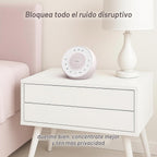 HOUSBAY - Máquina de sonido con ruido blanco para dormir, color ros...