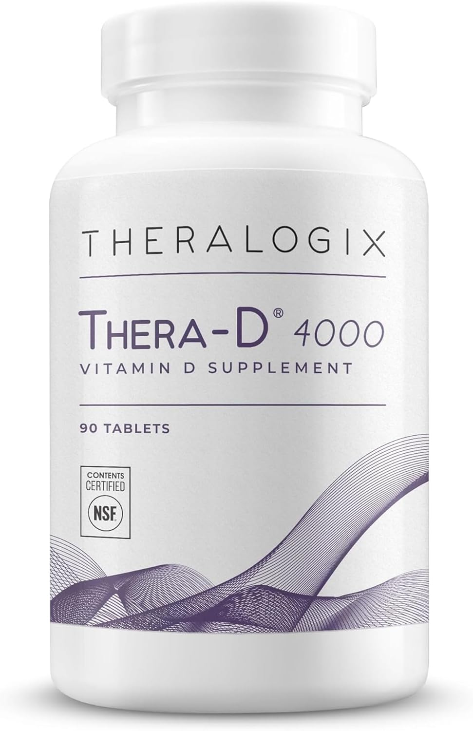 Theralogix Thera-D 4000 Suplemento de vitamina D \u2013 4,000 UI (1...