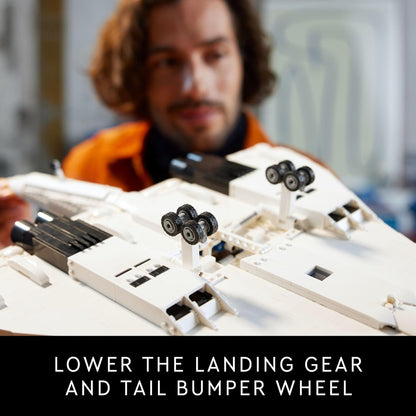 LEGO Icons Concorde Modelo de Avión, Regalo para Adultos, Construye un Modelo Réplica del Avión Comercial Supersónico más Famoso del Mundo con Detalles Auténticos y Piezas Funcionales, 10318