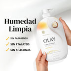 Olay Gel de baño para mujer, ultra humedad, reparación de barrera d...