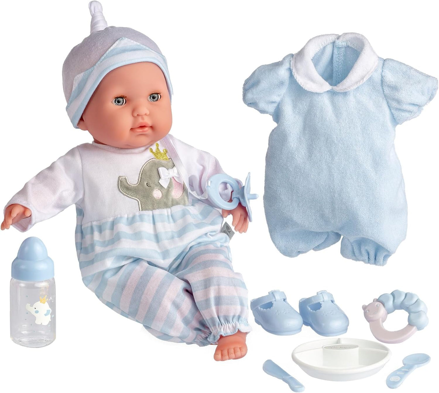 JC Toys - Berenguer Boutique - Muñeca realista de cuerpo suave de 1...