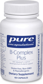 Pure Encapsulations B-Complex Plus - Suplemento de vitaminas B para...