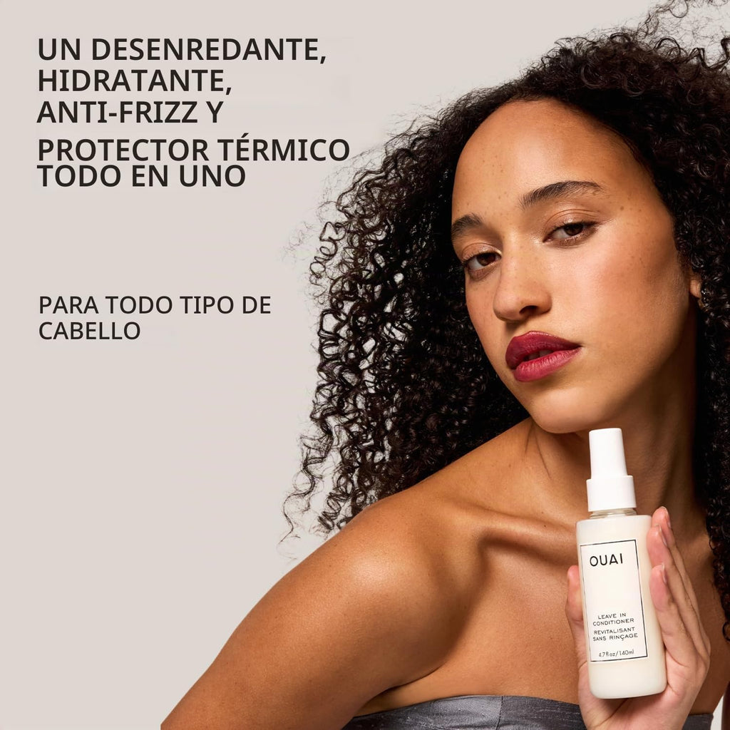 OUAI Acondicionador sin enjuague multitarea, aroma North Bondi | Sp...