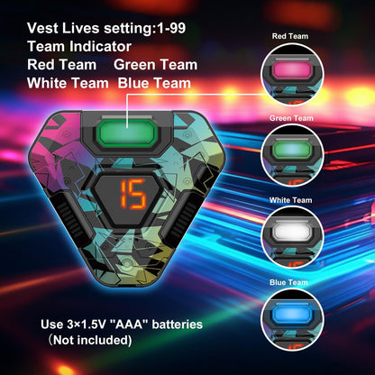 Juego de Laser Tag de 2, Juego de Laser Tag para Niños Juego Interi...