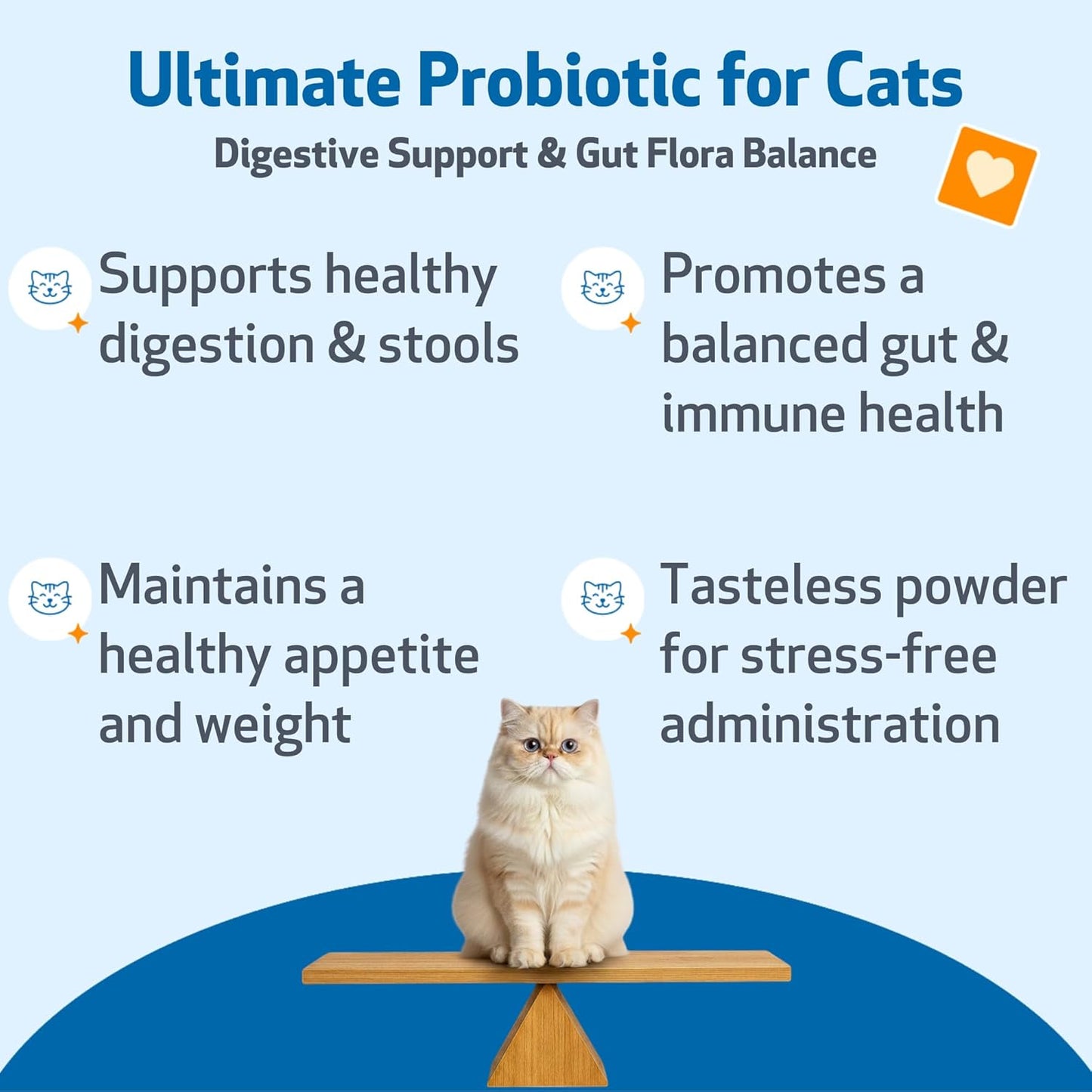 Pet Wellbeing Ultimate Probiotic 9 cepas con prebióticos FOS para g...