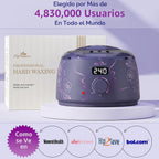 Lifestance Kit de depilación para mujeres y hombres - Calentador di...