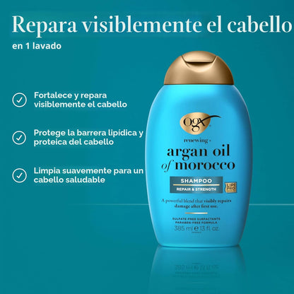 Ogx Acondicionador renovador con aceite de Argán de Marruecos