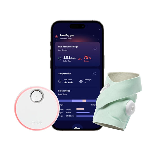 Owlet Dream Sock® - Monitor inteligente para bebé aprobado por la F...