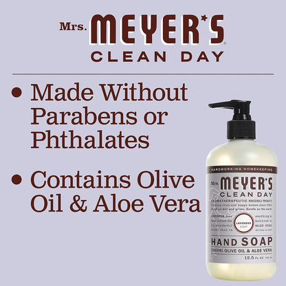 MRS. MEYER'S CLEAN DAY - Recambio de jabón para manos hecho con...