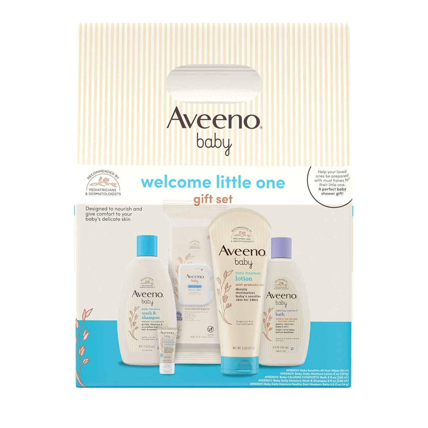 Aveeno Baby Welcome Little One - Set de regalo para el cuidado de l...