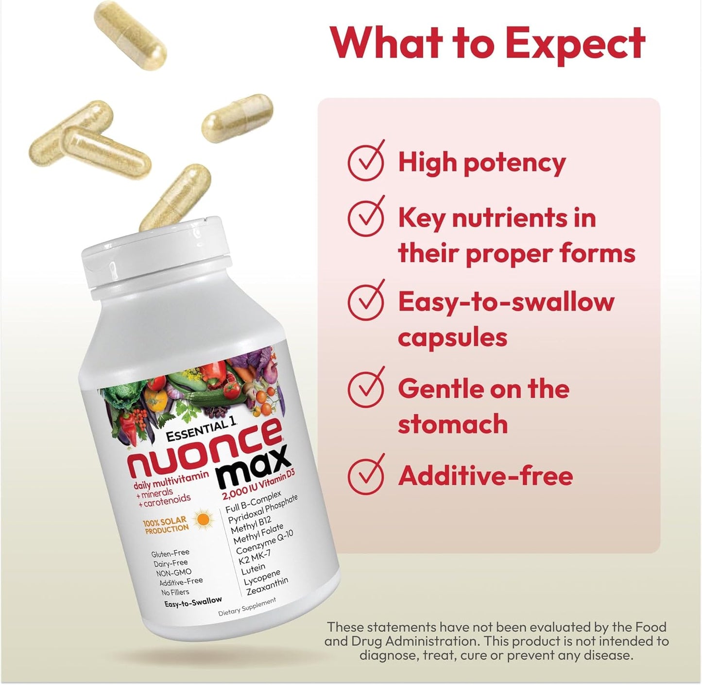 ANDREW LESSMAN Multivitamínico Essential-1 2000 UI Vitamina D3 30 C...