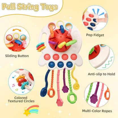 MTTIERY Juguetes para bebés de 6 a 12 meses, juguetes Montessori 6...