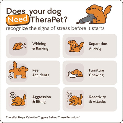 TherapetMD Paquete de 3 kits de difusor calmante para perros de 180...