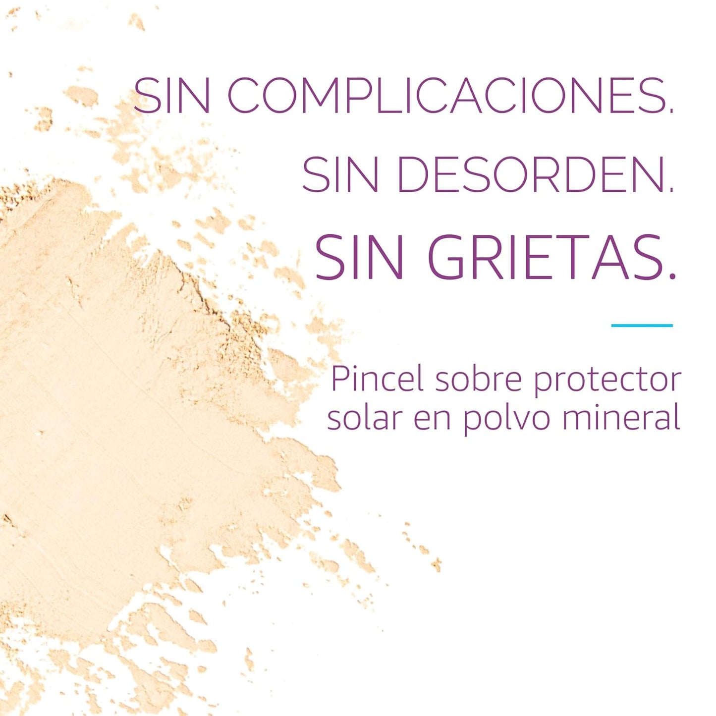 BOB KIDS SPF 30 Protector Solar en Polvo Mineral con Brocha, Protec...