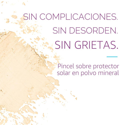 BOB KIDS SPF 30 Protector Solar en Polvo Mineral con Brocha, Protec...