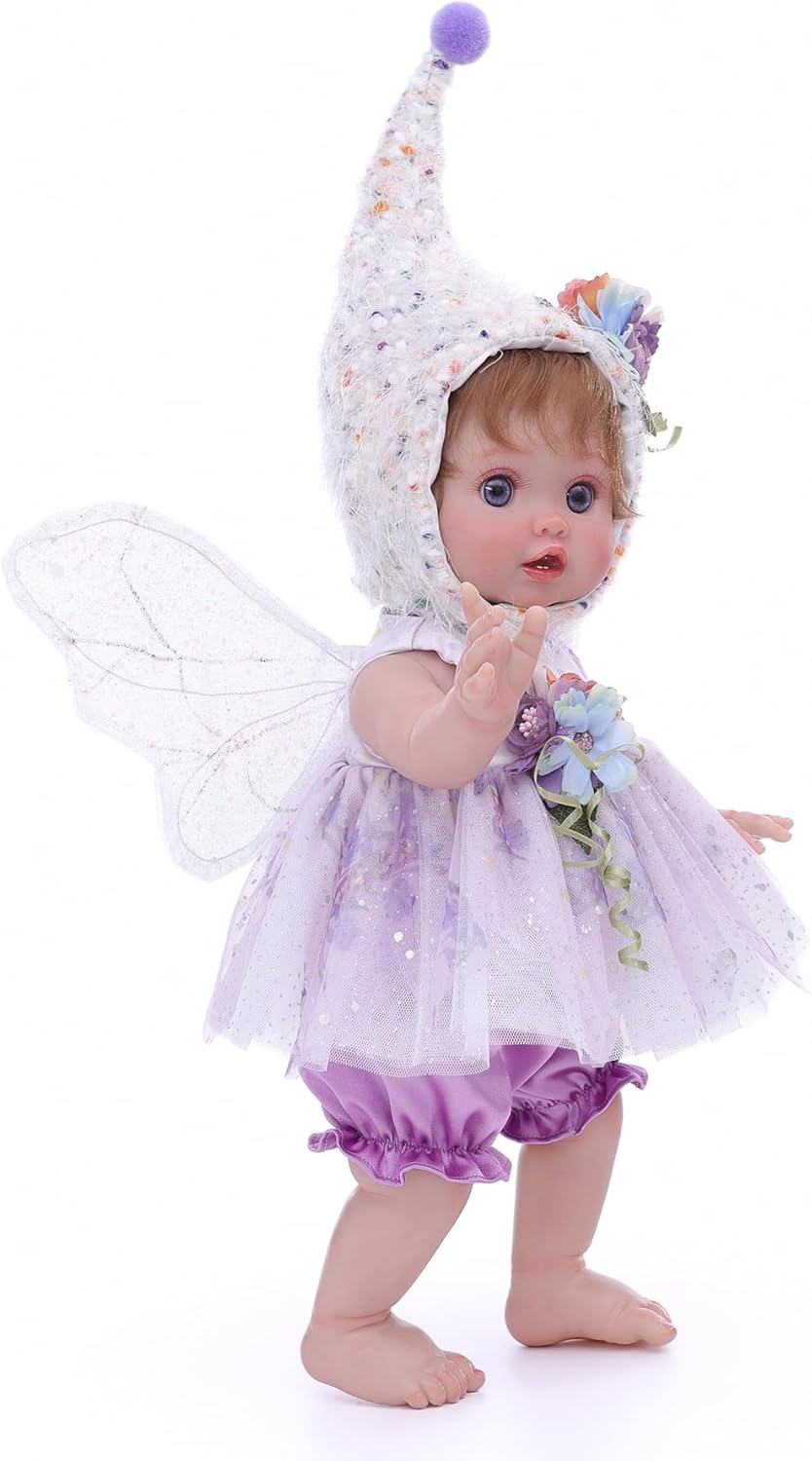 Cloveray Muñeca de bebé, muñecas de bebé Reborn de 18 pulgadas \u20...
