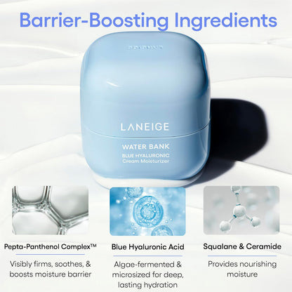 LANEIGE Crema Hidratante Water Bank Azul con Ácido Hialurónico: Cre...