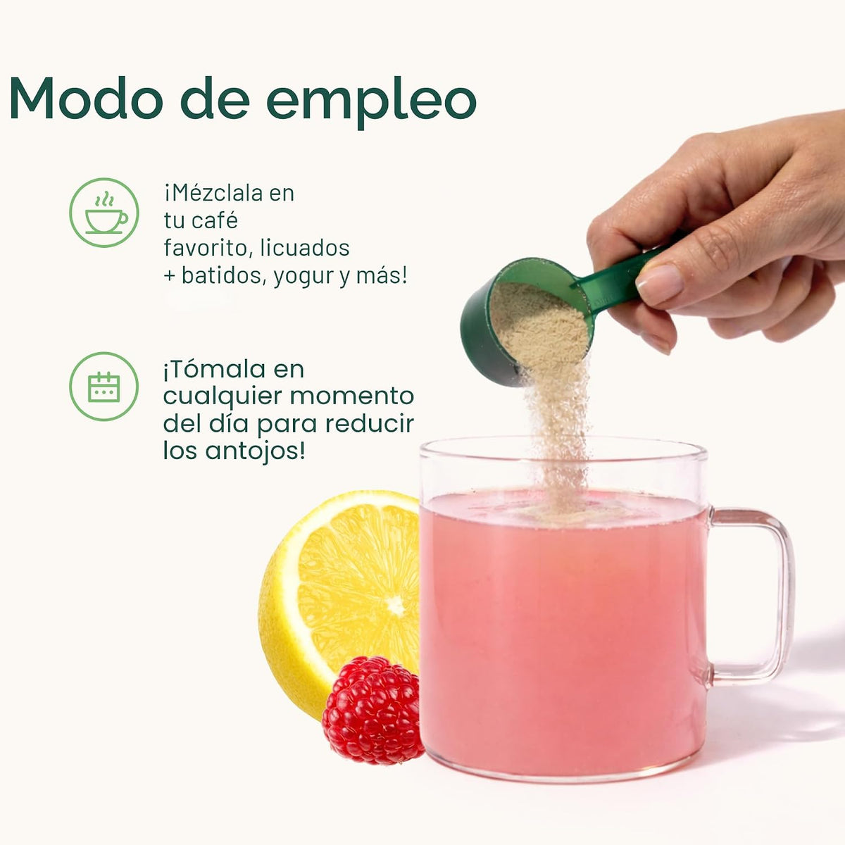 Supergut GLP1 Daily Support - Frambuesa Limón - Suplemento en Polvo...