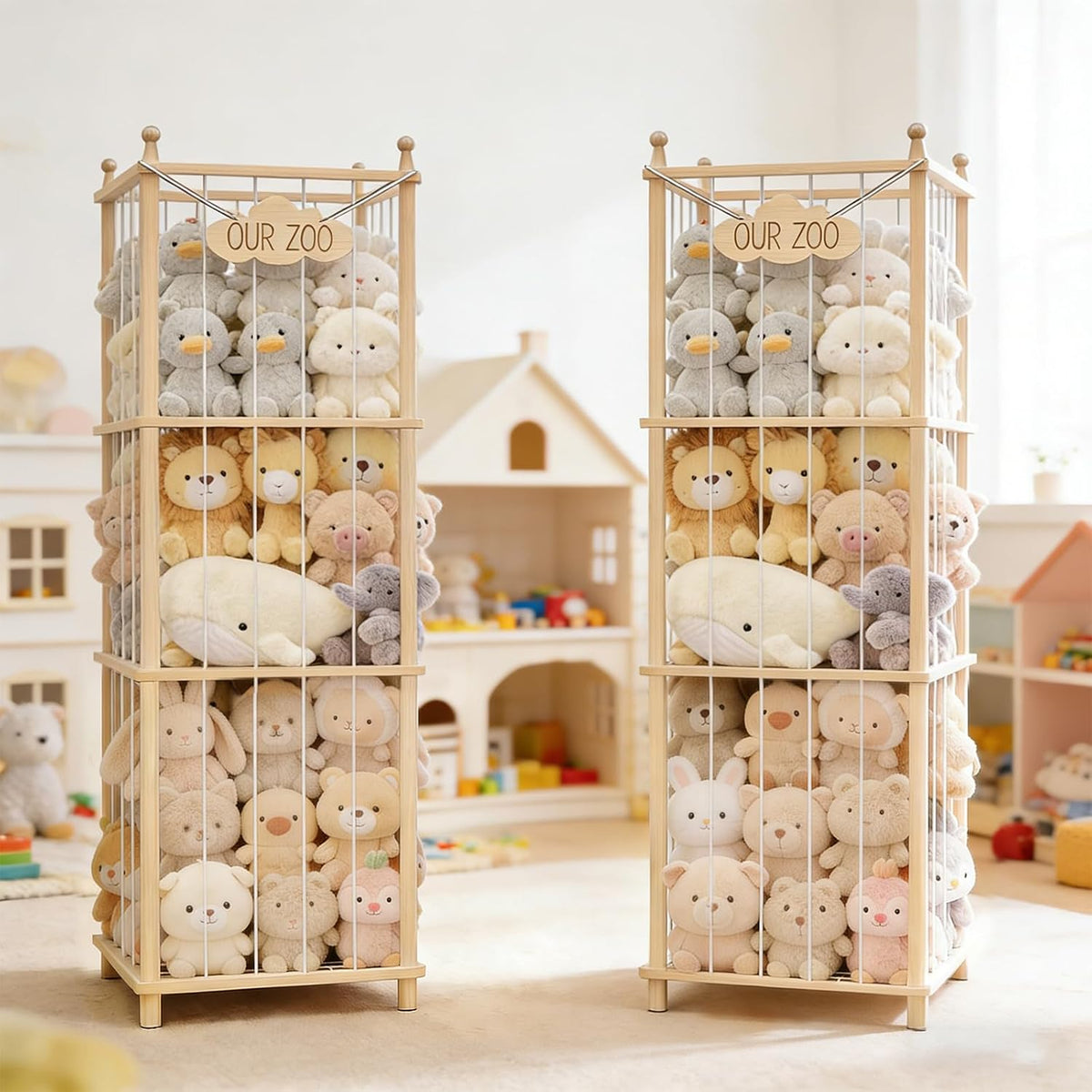 MIRCNY Animales de peluche Zoológico Torre
