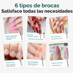 COSLUS Taladro de uñas eléctrico profesional recargable de 40000 RP...