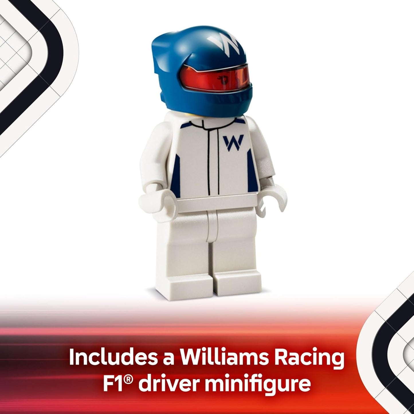 LEGO Speed Champions Williams Racing FW46 F1 - Juego de